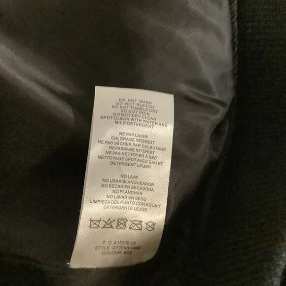 BOMBER JOE’S VEGAN LEATHER EMBROIDERED JACKET - Picture 11 of 11